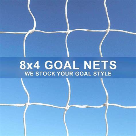 forza 8 x 4 replacement goal nets net world sports