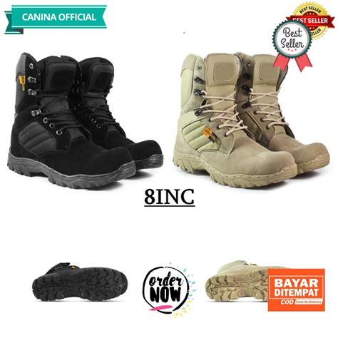 Jual Sepatu Boots Usa Cordura Tinggi Inc Sepatu Safety Ujung Besi