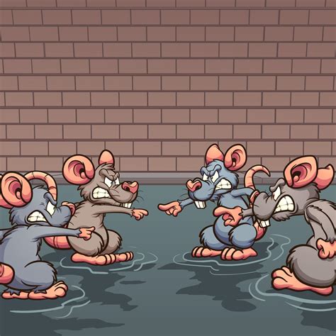 Sewer Cartoon Rats 2041056 Vector Art At Vecteezy