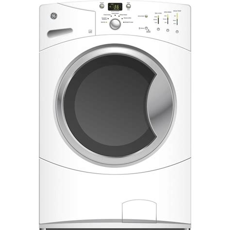 Ge 3 Cu Ft Stackable Front Load Washer White In The Front Load