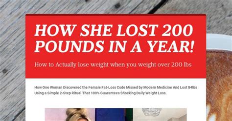 How She Lost 200 Pounds In A Year