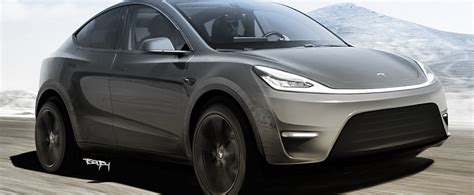 Tesla Model Y Gets Crossover Design Fix Rendering Autoevolution