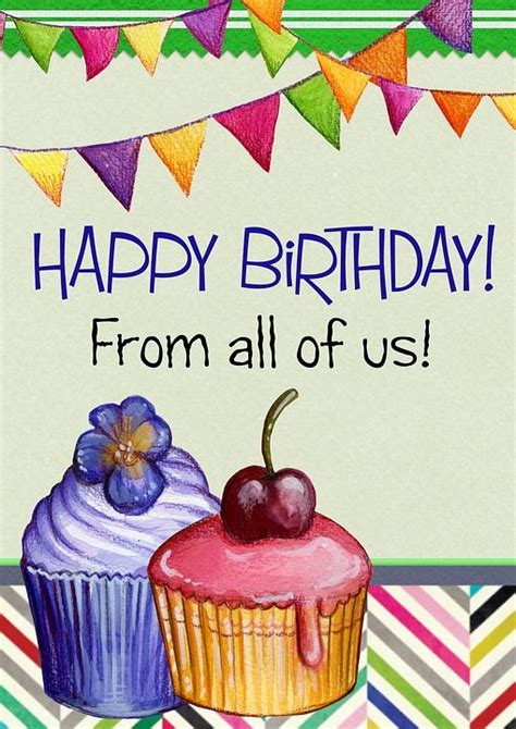 May your birthday bring loads of joy and fun to your world. From All Of Us, Happy Birthday! Pictures, Photos, and ...
