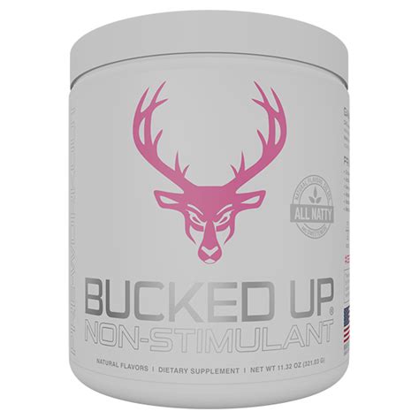 Bucked Up Non Stim Pre Workout 30 Servings Bucked Up Nutrition Faktory