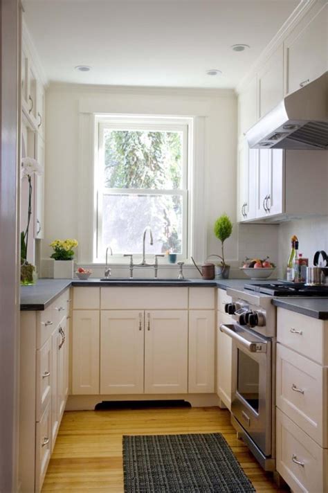 Another red galley kitchen you can take as your 11. 21 Small Kitchen Design Ideas Photo Gallery