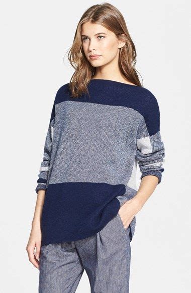 Vince Intarsia Colorblock Sweater Nordstrom Color Block Sweater