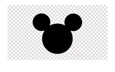 Mickey head png, icon mickey. Mickey Mouse Face Black Clipart Mickey Mouse Minnie ...