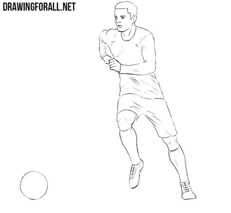 How To Draw A Football Player