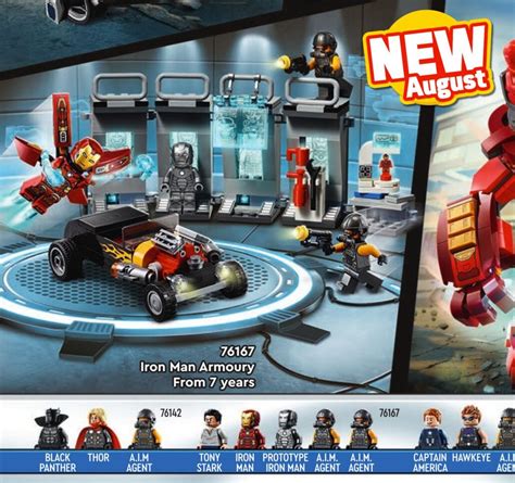Lego Marvel Iron Man Armory Set