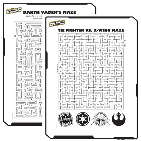How Will It Take You To Find Your Way Through These Star Wars Maze