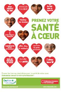 Cespharm Nouvelle Campagne Daffichage Sur La Pr Vention Cardiovasculaire