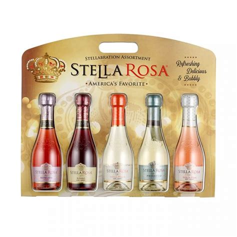 This Stella Rosa T Pack Includes 5 Different Sparkling Wines