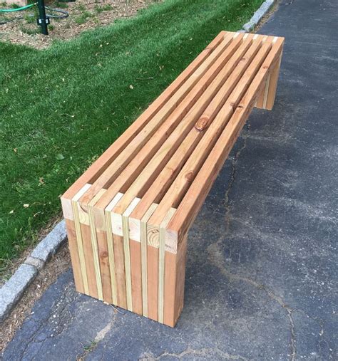 X Bench From Scraps Wood Slat Wood Bench Outdoor Pallet Furniture Outdoor Diy Wood Bench