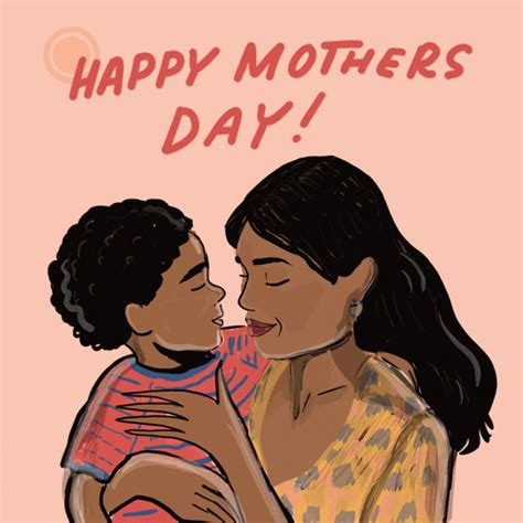 Happy Mothers Day Gif Black Woman Mars And Stars Baby