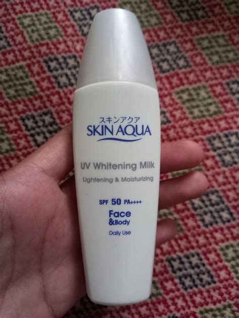 Skin Aqua Uv Whitening Milk Spf 50 Pa Kulit Auto Glowing Radar