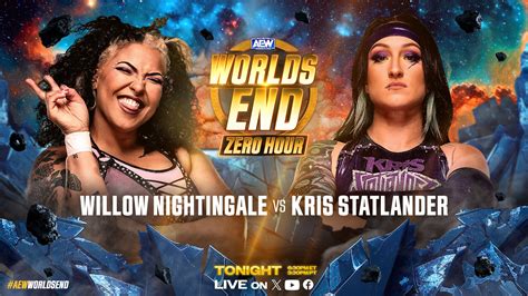 Nightingale Vs Statlander Added To Aew Worlds End Diva Dirt
