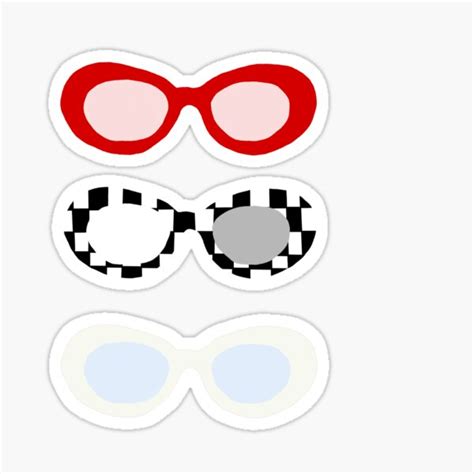 Clout Goggle Pack Sticker By Hotxcheetos Redbubble
