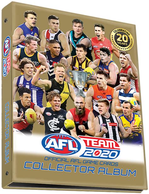 Hello guys, it is me daniel906 back for another afl video. 2020 AFL Teamcoach Album Binder