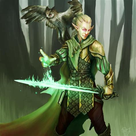 Eladrin Warlock By Albek42 On DeviantArt Fantasy Concept Art Fantasy
