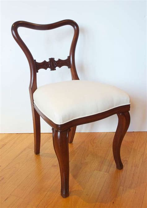 Today's dining sets aren't just for show. Set of Ten Comfortable Baltic Mahogany Dining Chairs with ...