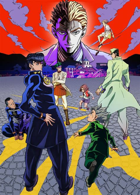 I will protect this town. Diamond Is Unbreakable new official art | JoJo's Bizarre ...