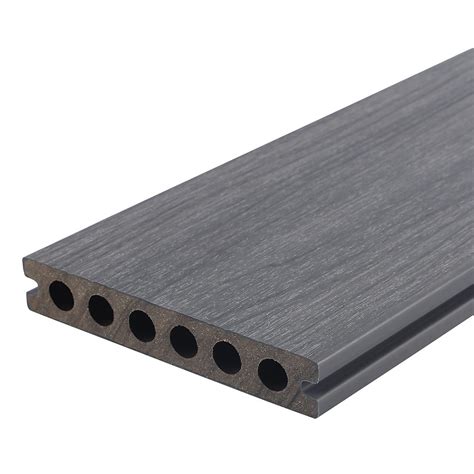 48m Ultrashield Grey Composite Decking Boards Pre Finished Wooden