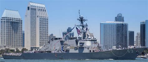 Uss Stethem Ddg 63 Arleigh Burke Class Destroyer Us Navy