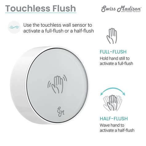 Hugo Intelligent Tankless Elongated Toilet Touchless Vortex™ Dual
