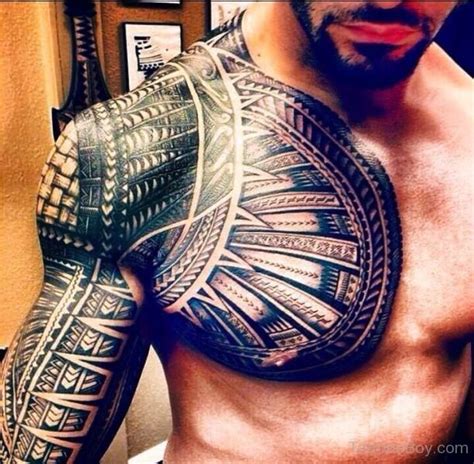 Tribal Tattoo Design On Chest Tattoo Designs Tattoo Pictures