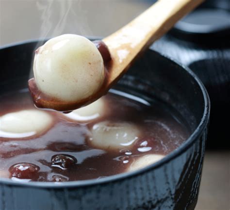 Shiratama Zenzai Sweet Red Bean Soup With Mochi Recipe Japan Centre