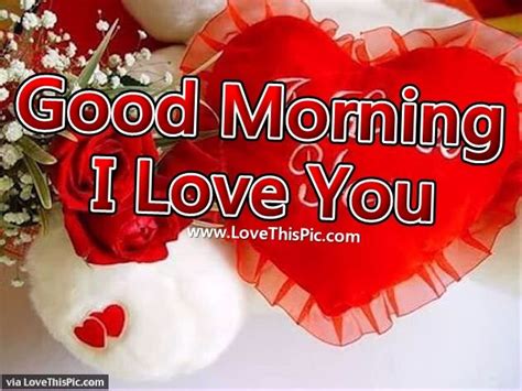 Good Morning I Love You Pictures Photos And Images For Facebook