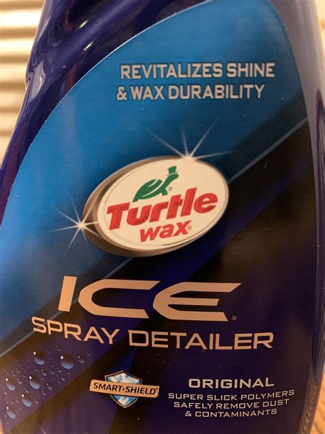 Turtle Wax ICE Spray Detailer W Smart Shield Technology Streak Free 20
