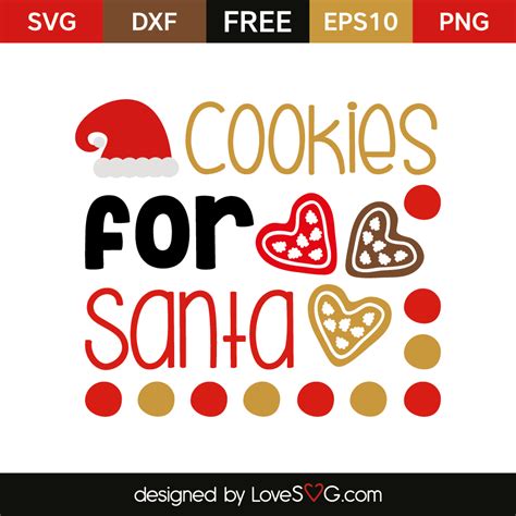 Cookies for santa | Lovesvg.com
