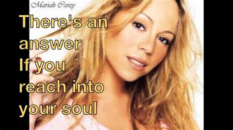 Mariah Carey Hero With Lyrics Youtube