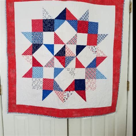 Moda Love Star Baby Quilt Quiltsbyme