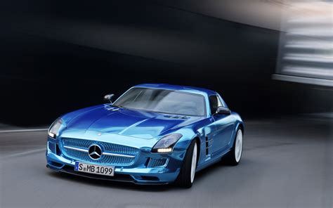 2014 Mercedes Benz Sls Amg Coupe Electric Wallpaper Hd Car Wallpapers