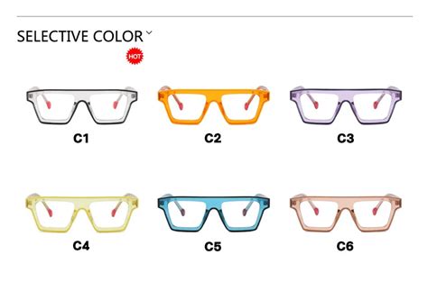 tr7728 hot trendy fluorescent glasses frame luxury square tr90 cp anti blue light eyeglasses