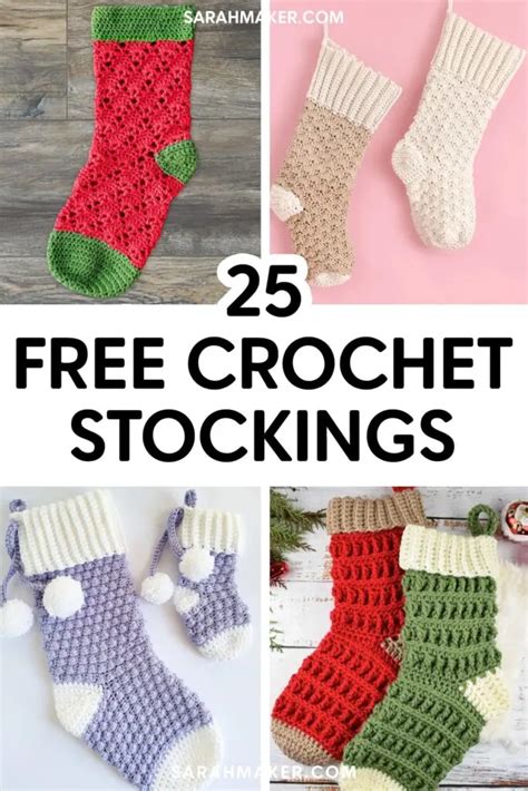 Classic Crochet Christmas Stocking Vlr Eng Br