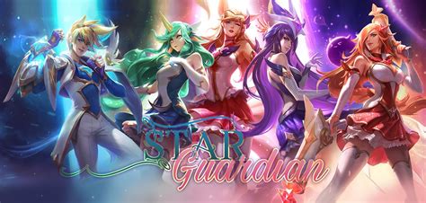 Star Guardian Ahri Soraka Miss Fortune Syndra And Ezreal Wallpapers