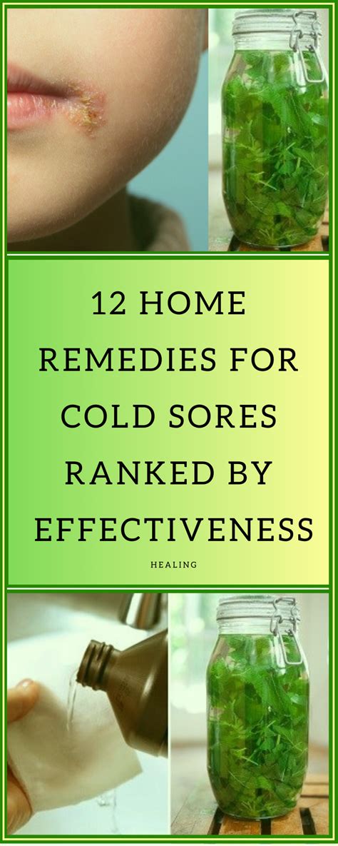 12 Home Remedies For Cold Sores Ranked By Effectiveness Home Remedies