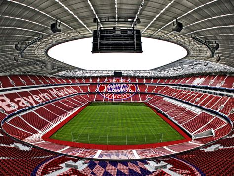 A suite with a bed will be built in the bayern. Gästeblock Allianz Arena 1860 München