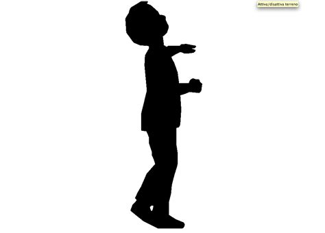 Silhouette Of A Boy Free Download Clip Art Free Clip Art On
