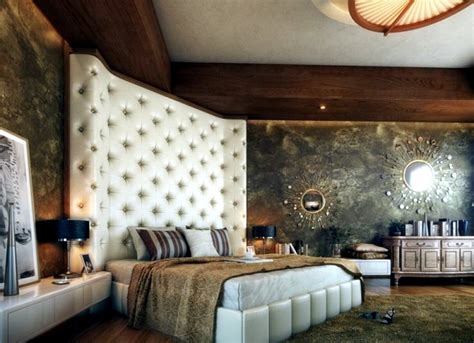 20 Ideas For Attractive Wall Design Behind The Bed In The Bedroom