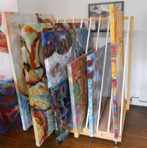 Paintings Storage Racks Livengood Studio