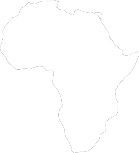 Africa Outline Clip Art At Vector Clip Art Online Royalty