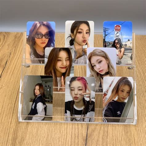 12 Itzy Photocards Set Unofficial Fan Made Photocards Kpop Etsy