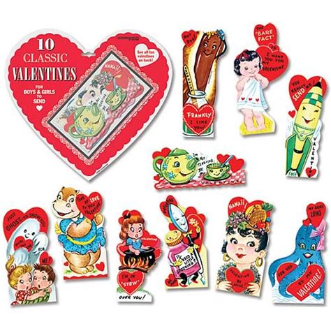 Classic Valentine Cards Set Entertainment Earth