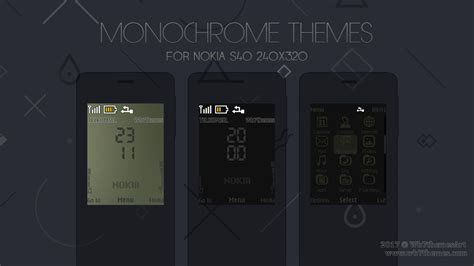 ► save data use up to 90% less of your. Monochrome theme Nokia 515 301 X2-00 X2-02 X2-05 2730 6300 206 207