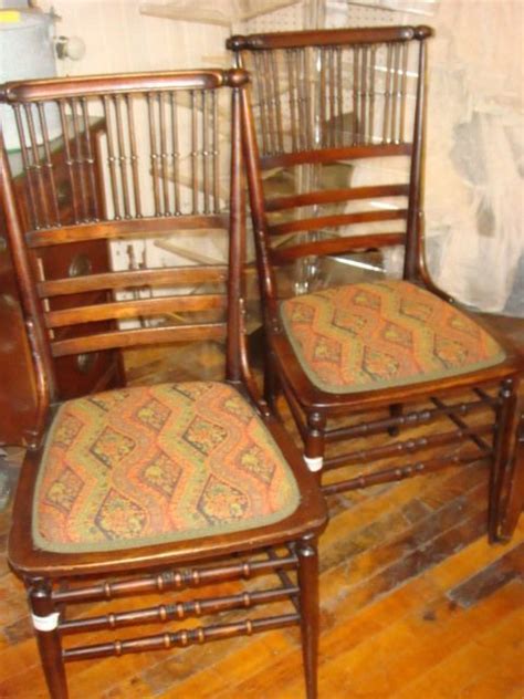 Aliexpress carries wide variety of products. 2 ANTIQUE VINTAGE WOOD SIDE CHAIRS MATCHING for FOYER DESK ...