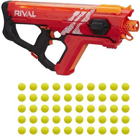 Buy NERF Perses Mxix Rival Motorized Blaster Red Fastest Blasting Rival System Up To